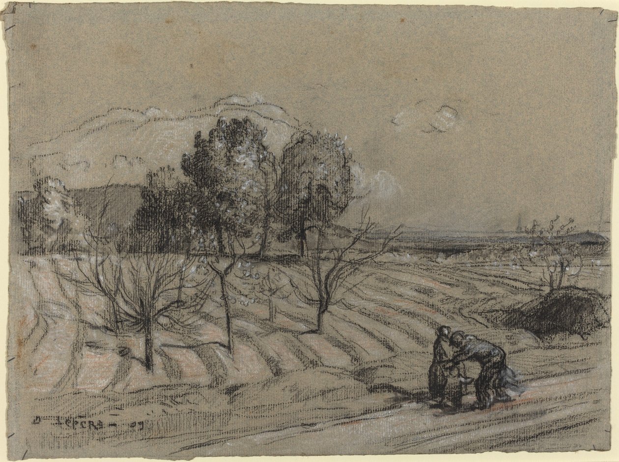 Wiosna autorstwa Auguste Lepere