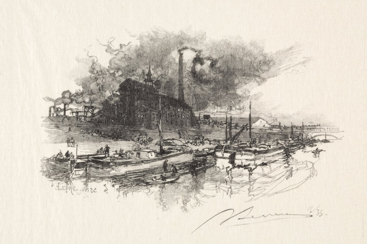 Wybielacz autorstwa Auguste Louis Lepère