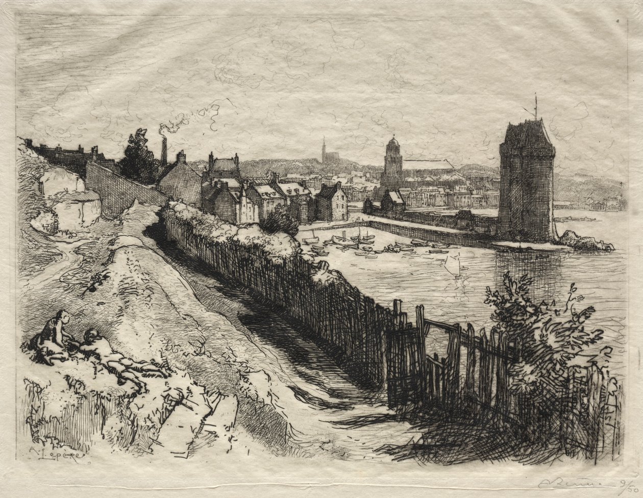 Święty Serwan autorstwa Auguste Louis Lepère