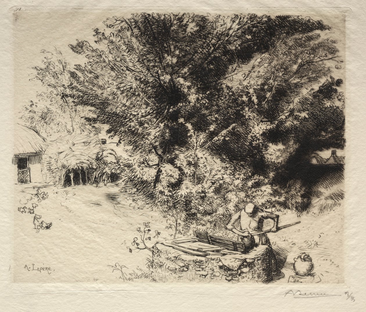 Jama, 1911. autorstwa Auguste Louis Lepère