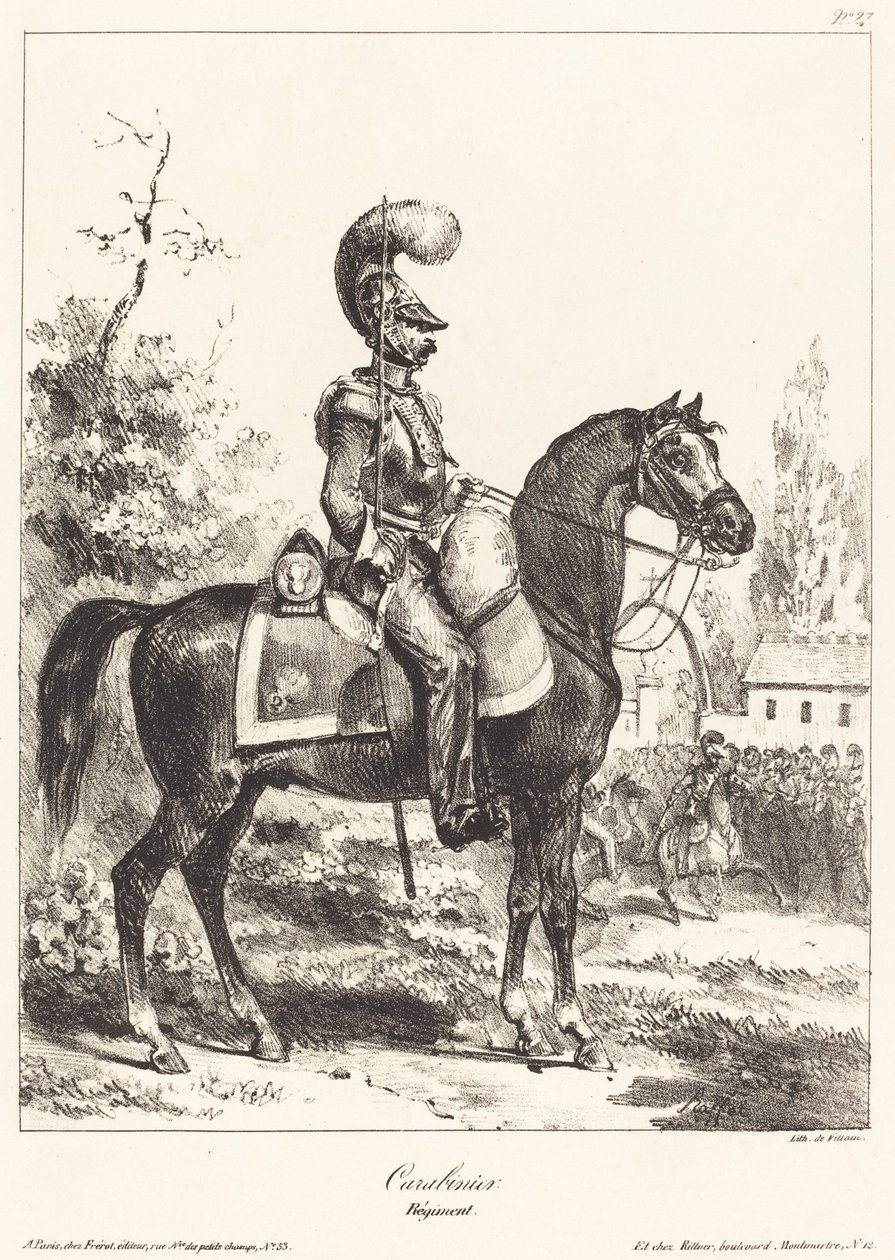 Karabińczyk autorstwa Auguste Raffet
