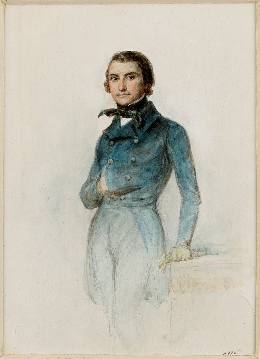 Portret Louisa Blanca 1811-1882. autorstwa Auguste Raffet