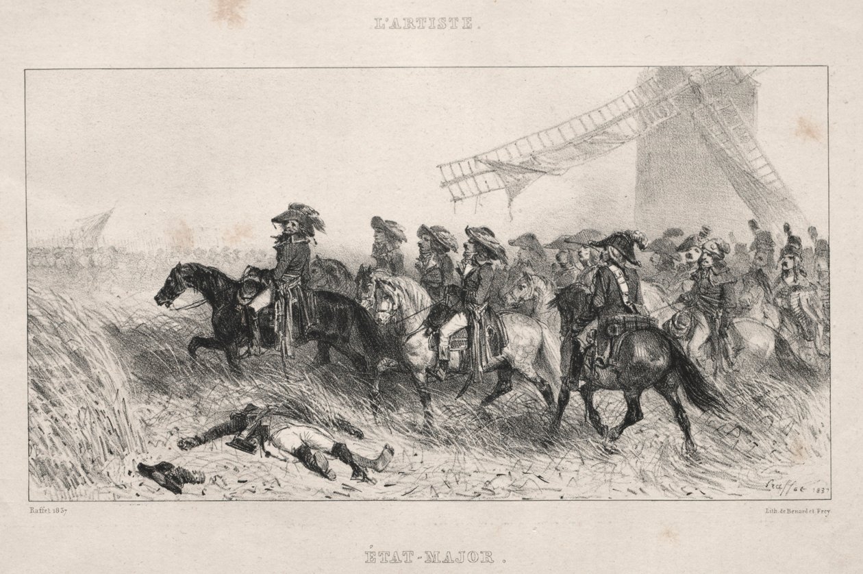 Bez tytułu, 1837. autorstwa Auguste Raffet