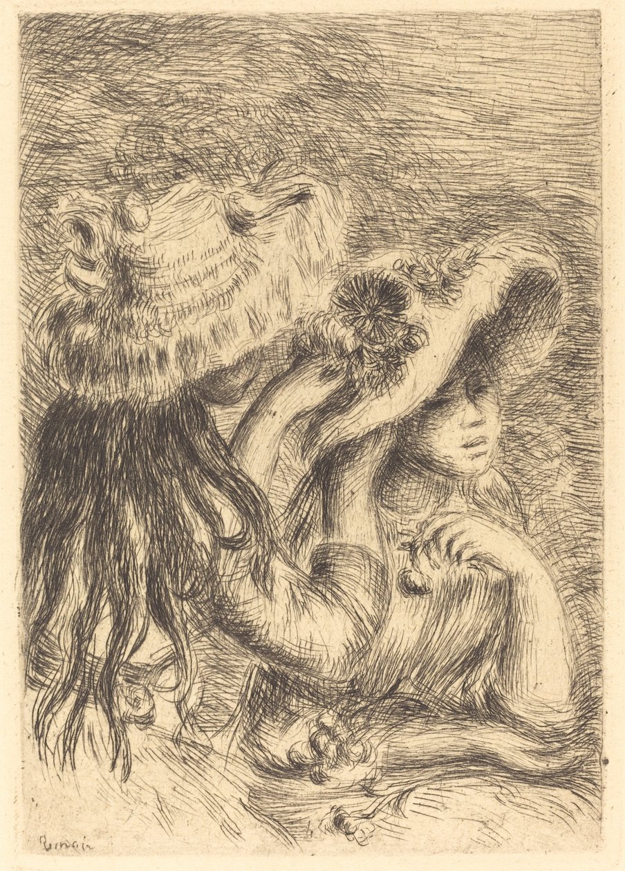 Przypinka do kapelusza autorstwa Auguste Renoir