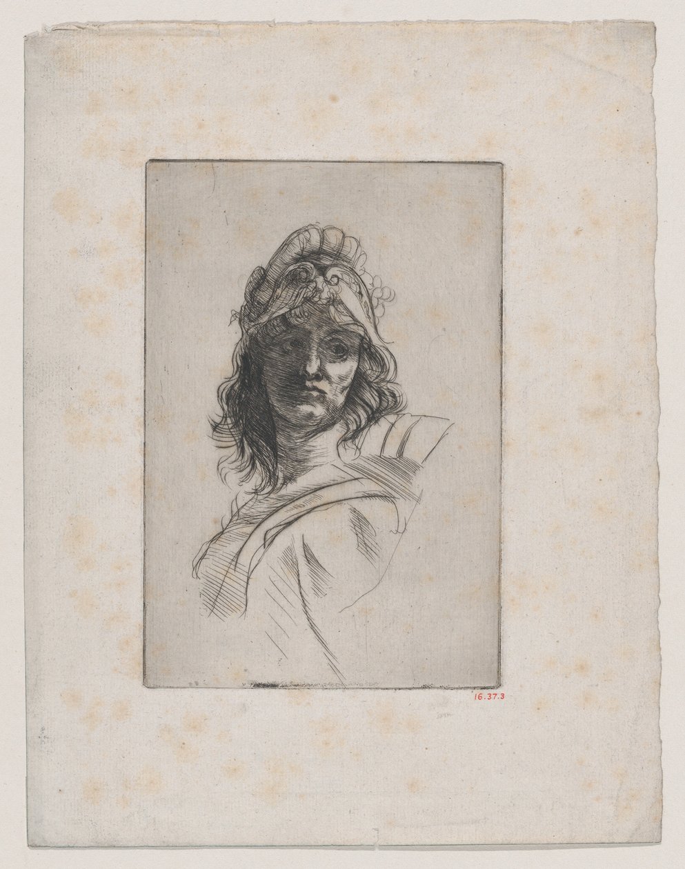 Popiersie Bellony, 1882-85. autorstwa Auguste Rodin