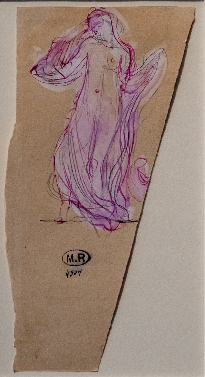 Kobieta owinięta w welon autorstwa Auguste Rodin