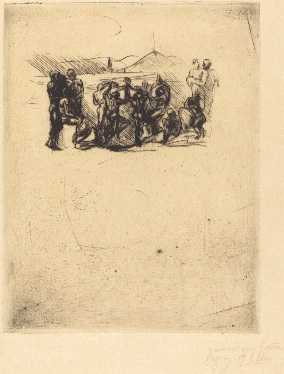 La Ronde, prawdopodobnie 1883. autorstwa Auguste Rodin