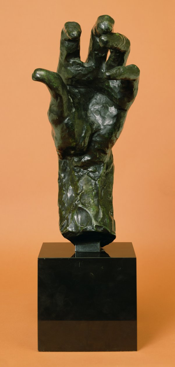 Duża lewa ręka (brąz) autorstwa Auguste Rodin
