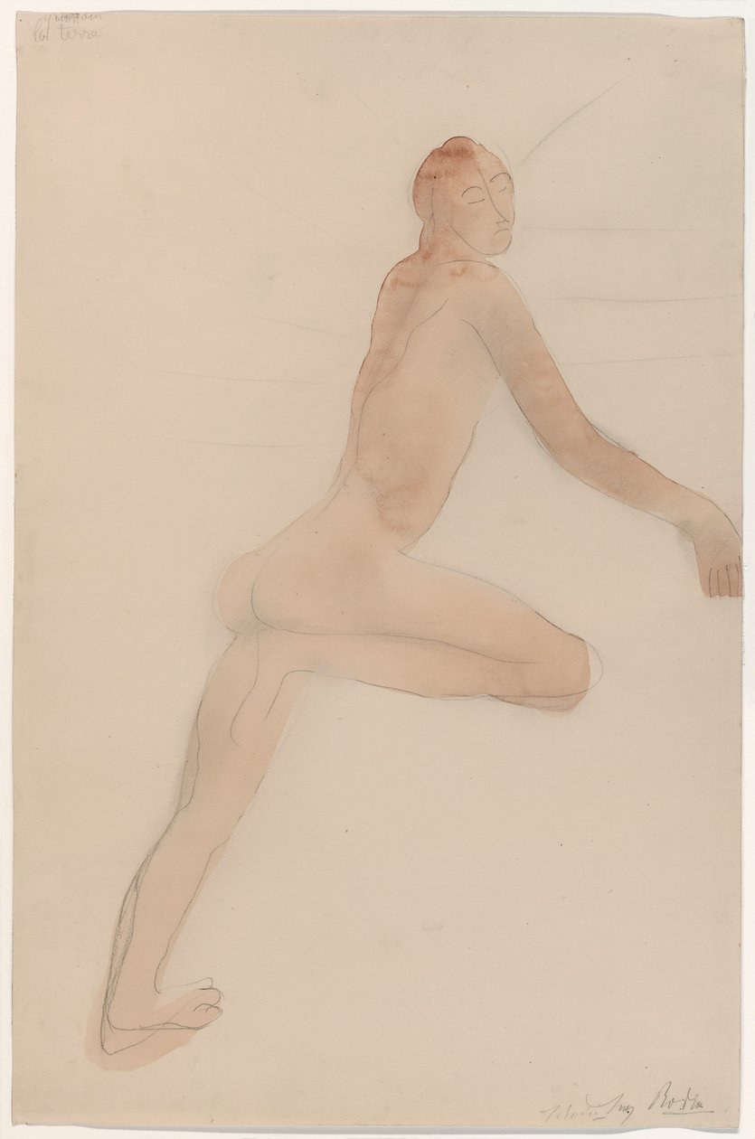 Opuszczanie Ziemi autorstwa Auguste Rodin