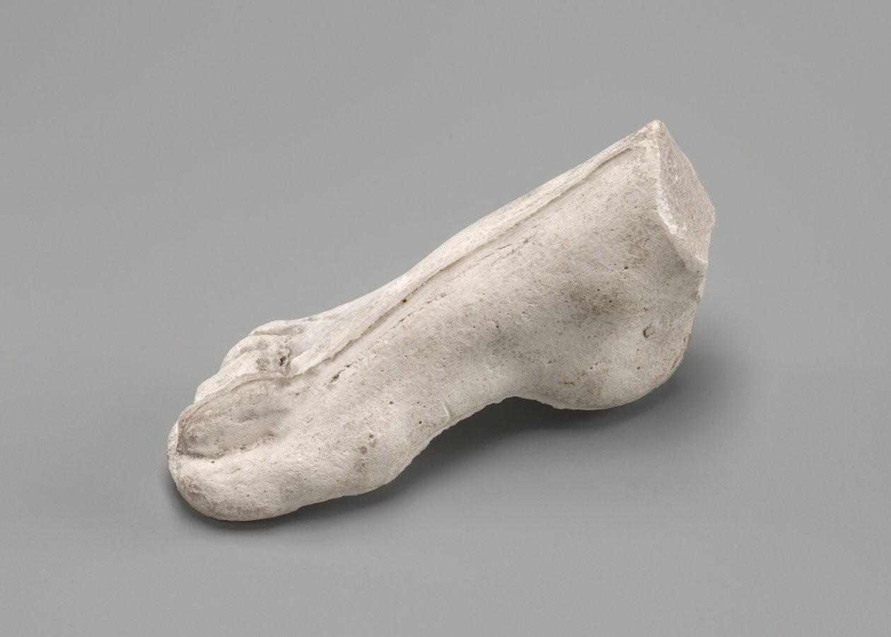 Prawa stopa, prawdopodobnie 1880. autorstwa Auguste Rodin