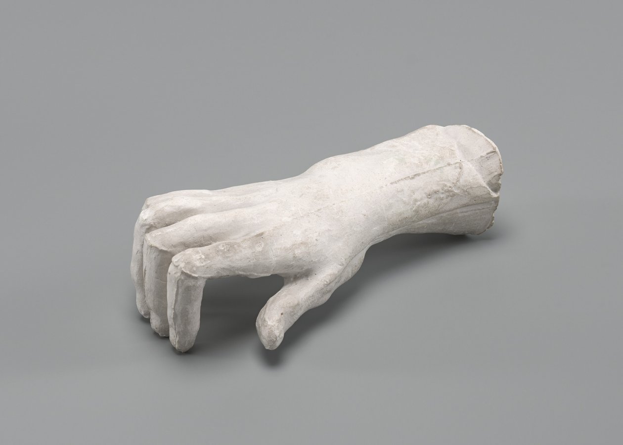 Prawa ręka, prawdopodobnie 1880. autorstwa Auguste Rodin