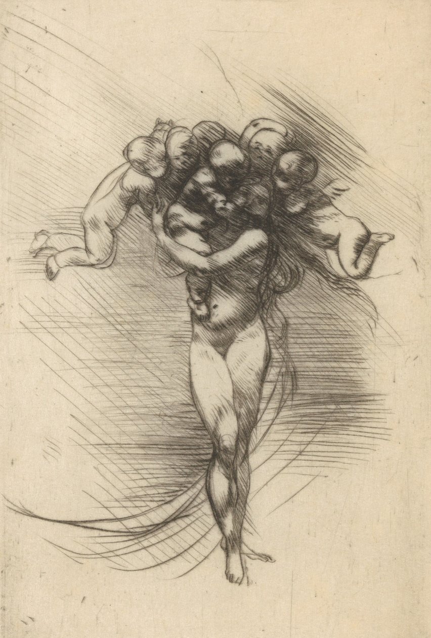 Wiosna Wiosna, 1882-88. autorstwa Auguste Rodin