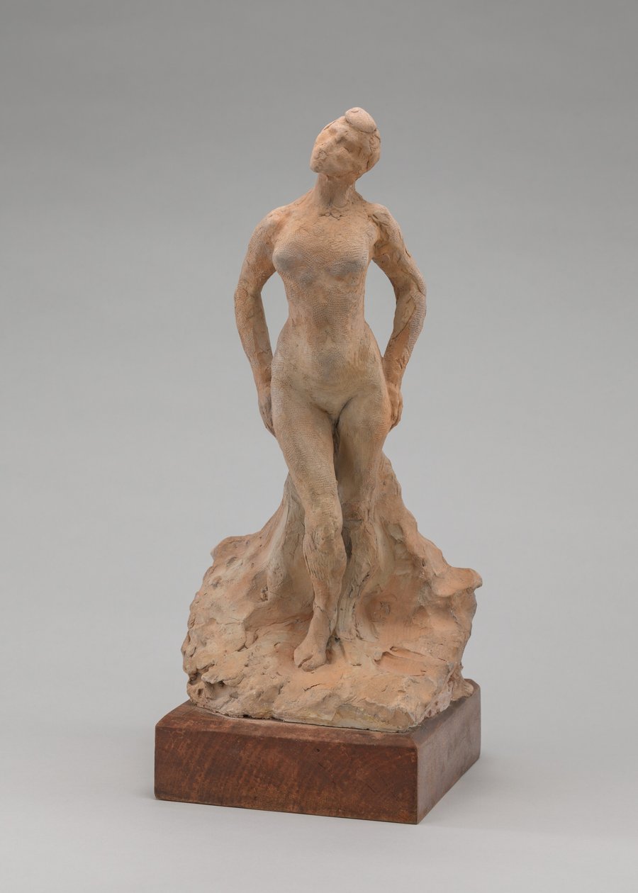 Statuetka kobiety, początek lat 80. XIX wieku. autorstwa Auguste Rodin