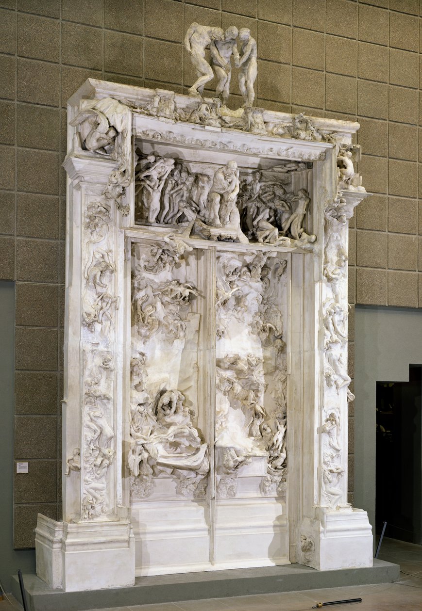 Bramy piekieł (gips) autorstwa Auguste Rodin