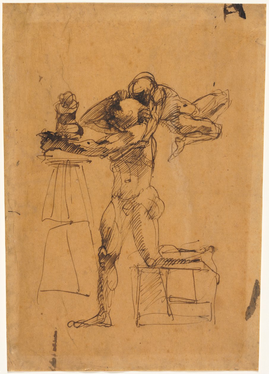 Geniusz rzeźbiarza autorstwa Auguste Rodin