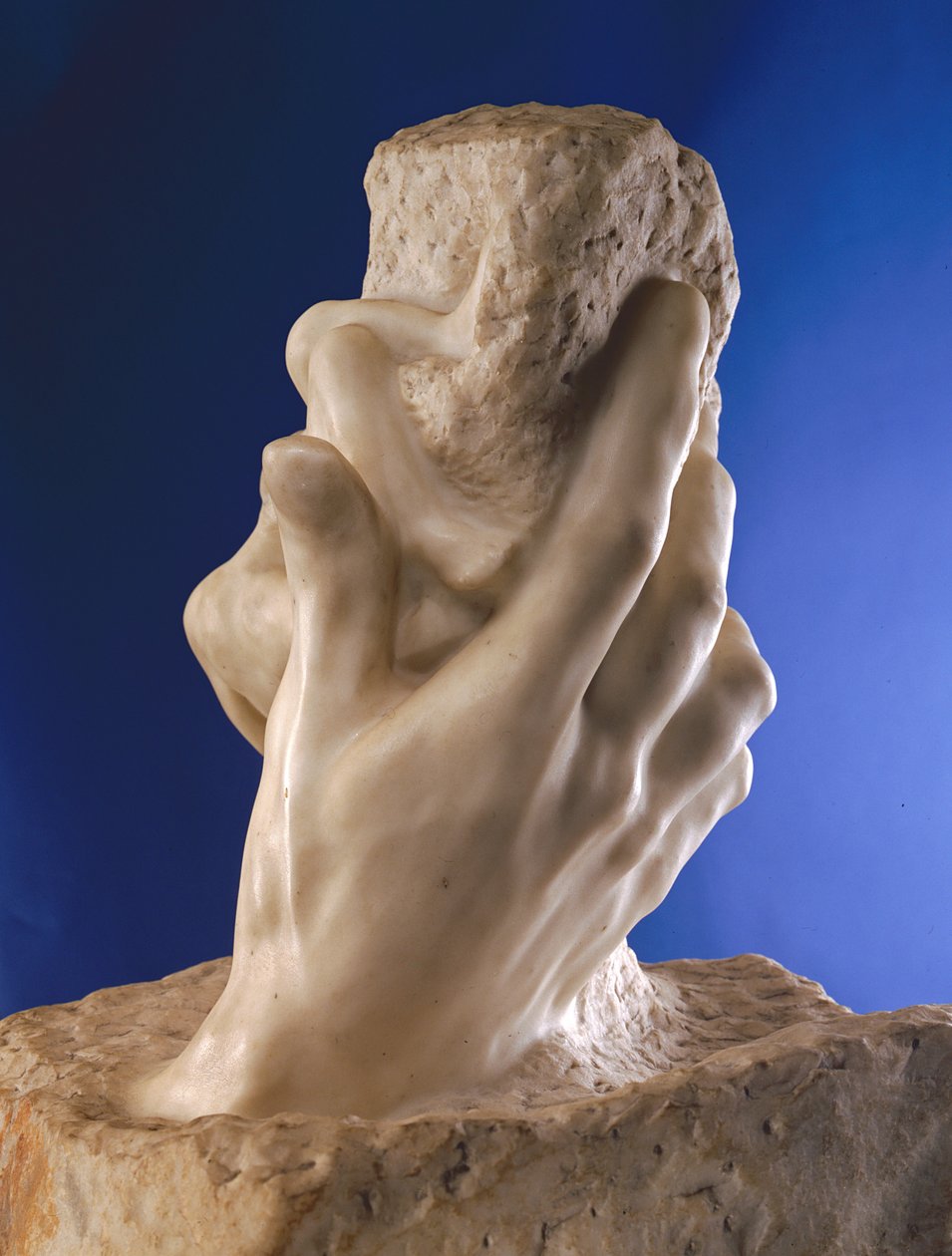 Ręka Boga, 1898 (marmur) autorstwa Auguste Rodin