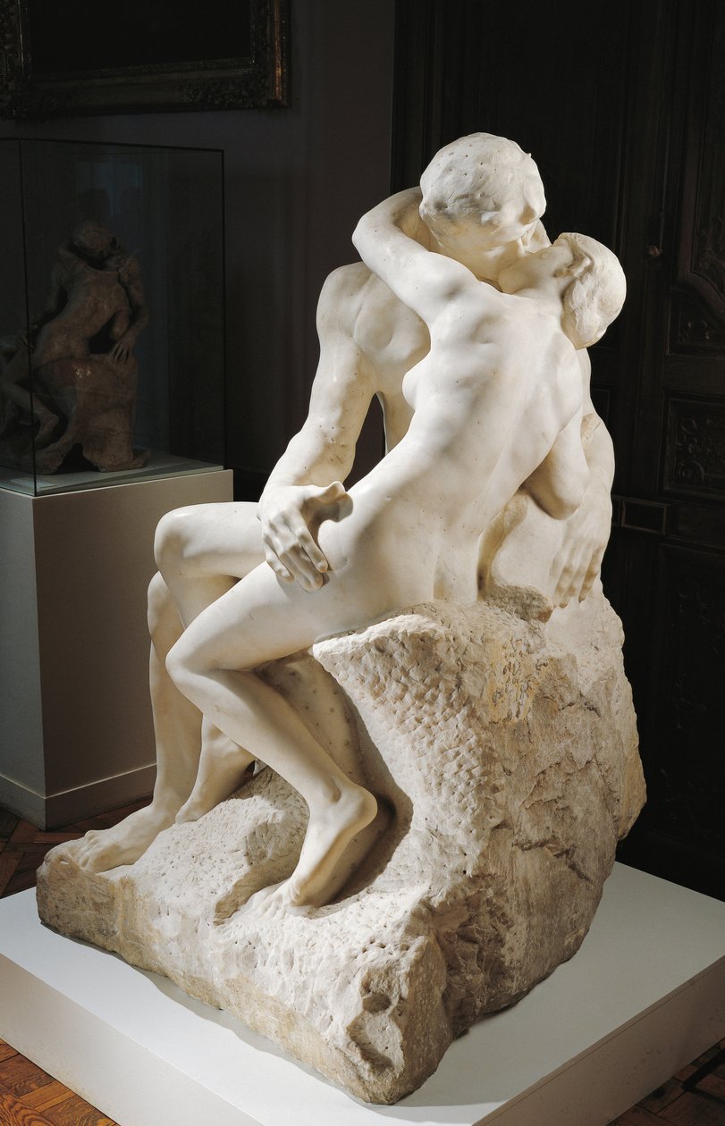 Pocałunek autorstwa Auguste Rodin