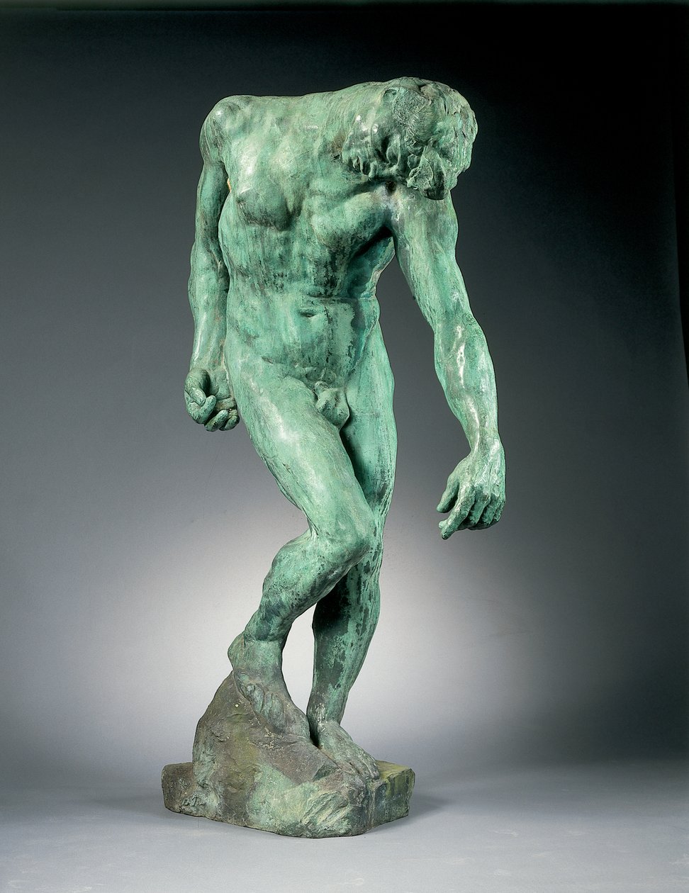 Cień, poczęty ok. 1880, odlany ok. 1925-27 autorstwa Auguste Rodin