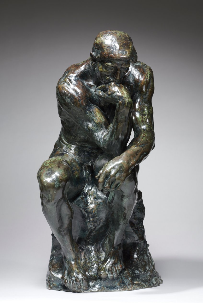 Myśliciel, ok. 1880. autorstwa Auguste Rodin