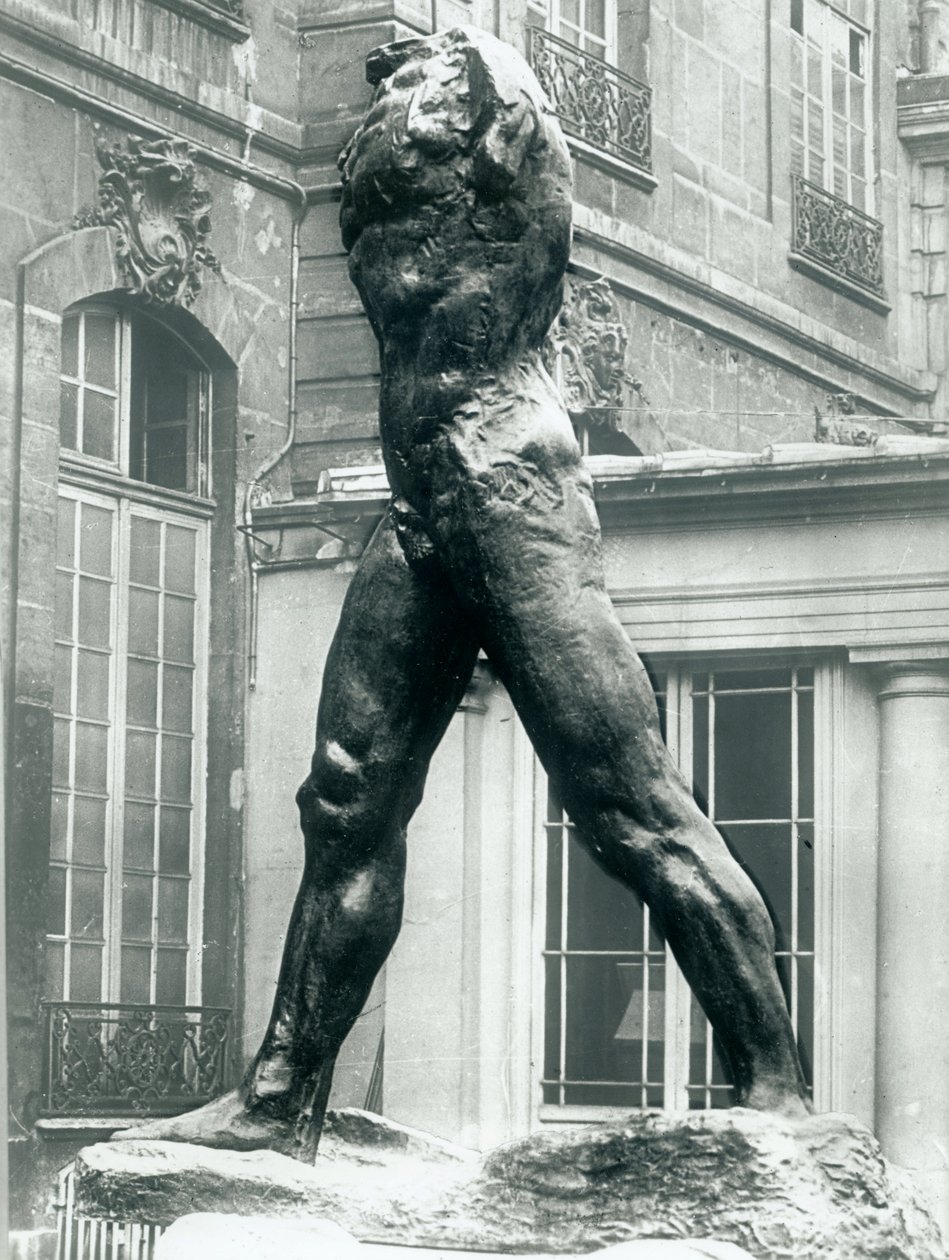 The Walking Man (brąz) autorstwa Auguste Rodin