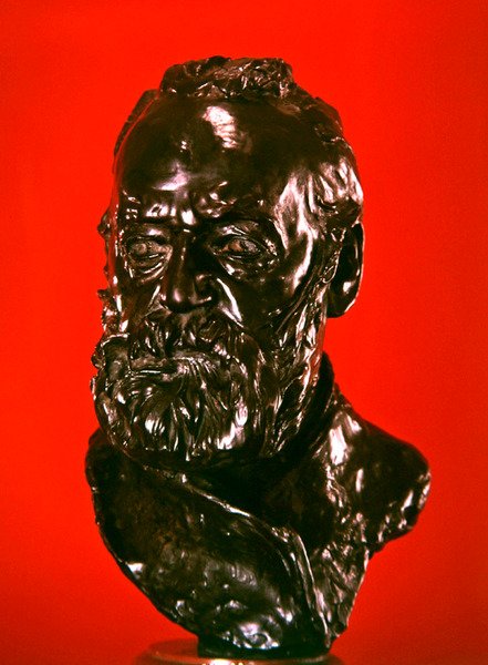 Wiktor Hugo (brąz) autorstwa Auguste Rodin