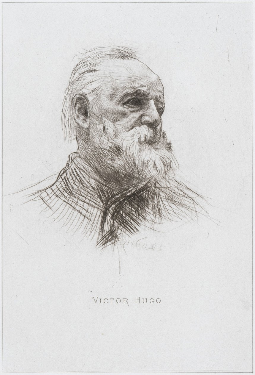 Wiktor Hugo, 1884 autorstwa Auguste Rodin