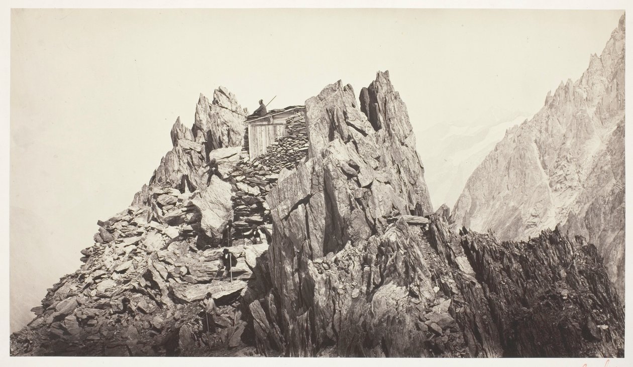 Savoie 49, Cabane des Grands-Mulets autorstwa Auguste Rosalie Bisson