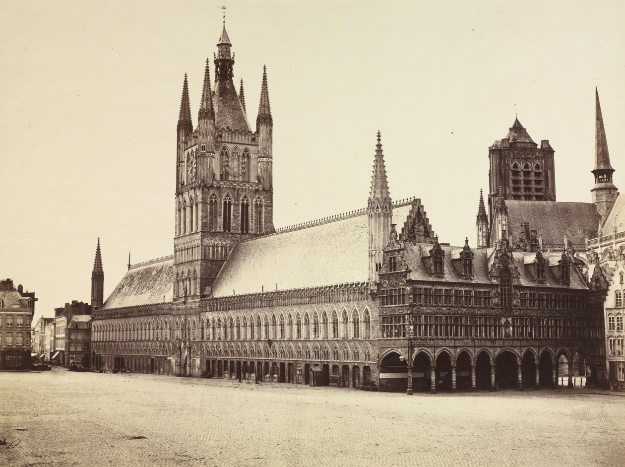 Ypres, Belgia autorstwa Auguste Rosalie Bisson