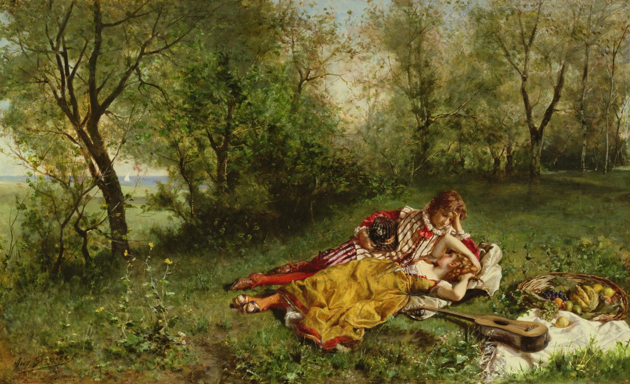 Piknik autorstwa Auguste Serrure
