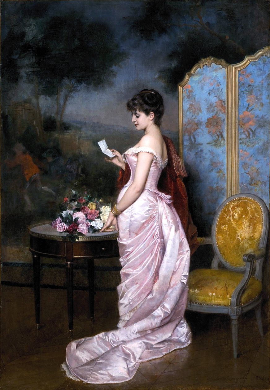 "List miłosny" autorstwa Auguste