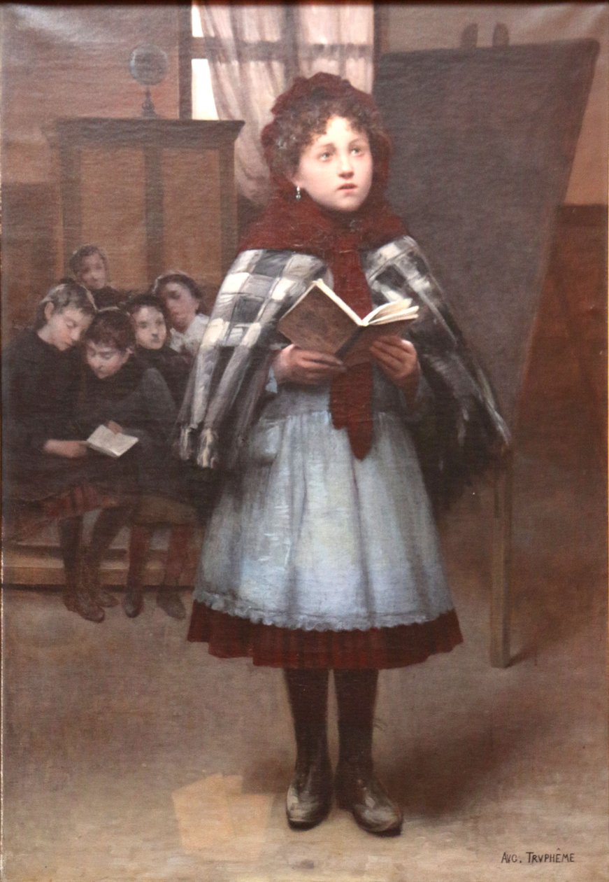 W szkole autorstwa Auguste Joseph Trupheme