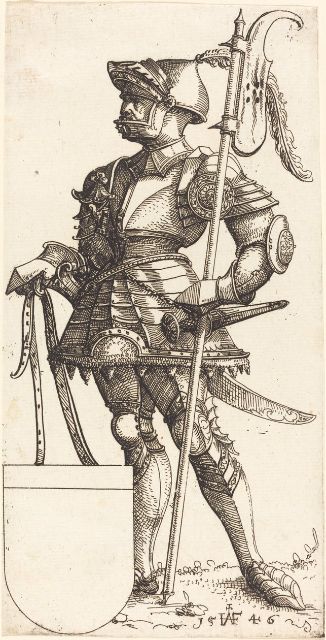 Christian II z Danii, 1546. autorstwa Augustin Hirschvogel
