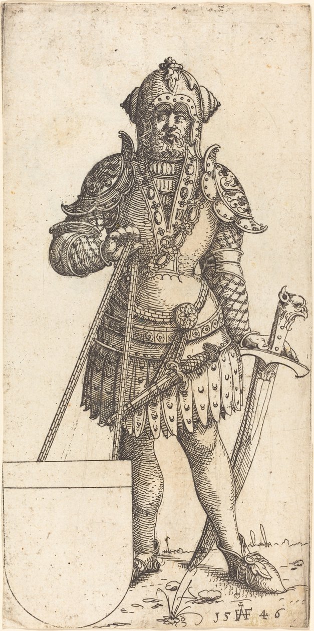 Ludwik II, król Węgier autorstwa Augustin Hirschvogel