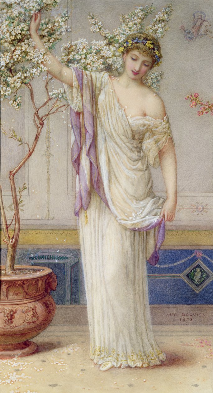 Flora, 1873 autorstwa Augustus Jules Bouvier