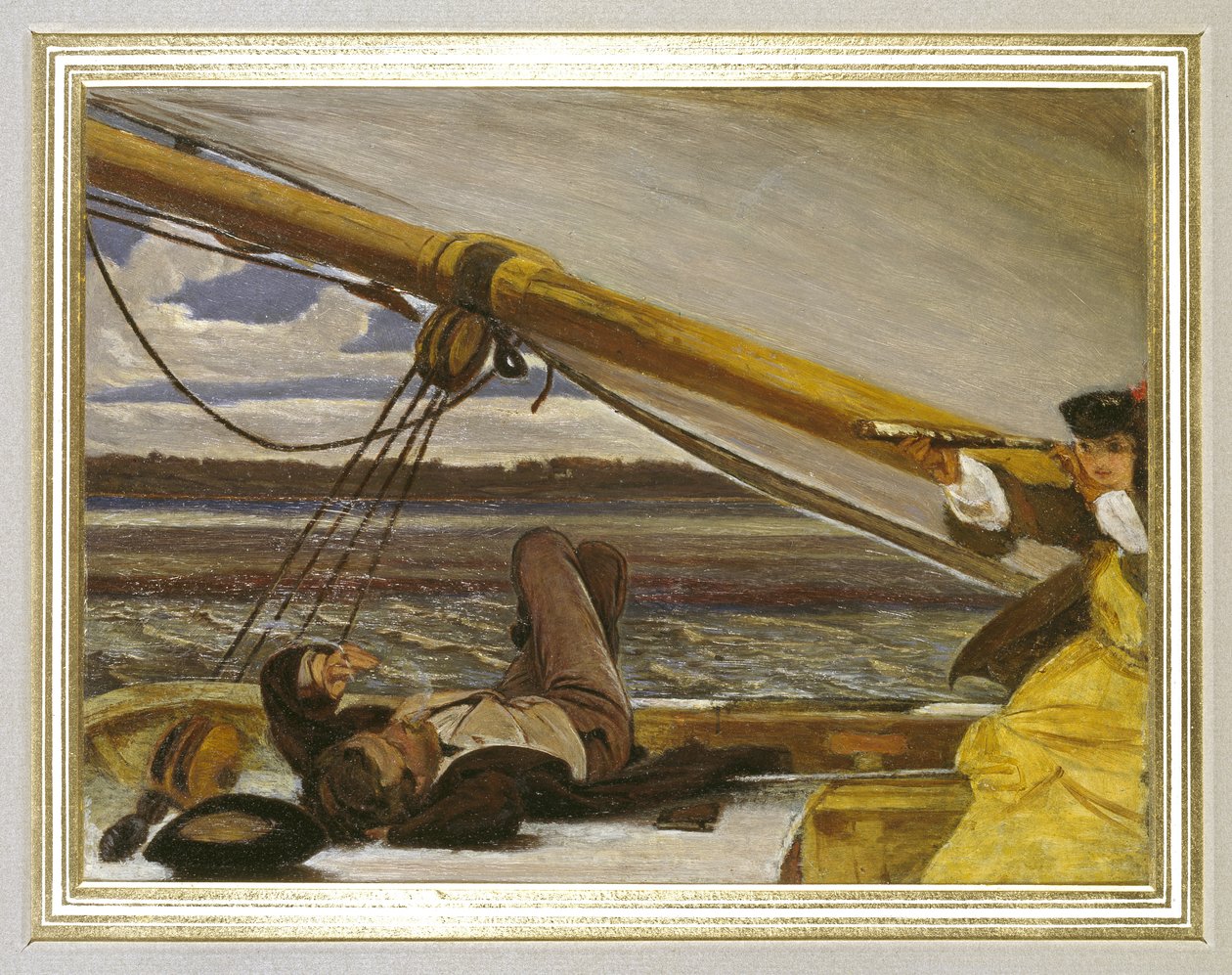 Zewnętrzna granica, XIX w. autorstwa Augustus Leopold Egg