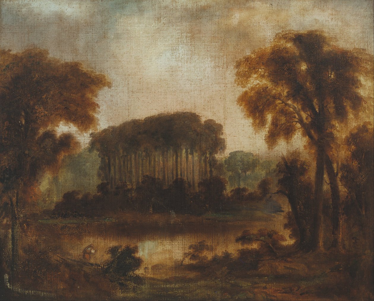 Hundred Pines, James Island, Południowa Karolina autorstwa Augustus Paul Trouche