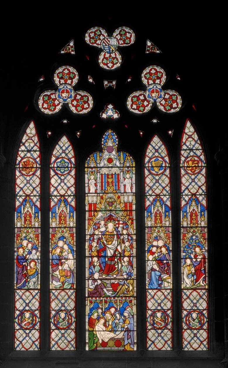 Motywy Zmartwychwstania, 1850 autorstwa Augustus Welby Northmore Pugin