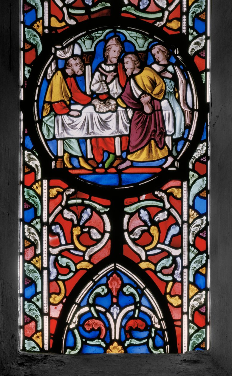 Męka Pańska, Okno Wschodnie, detal, 1848-50 autorstwa Augustus Welby Northmore Pugin