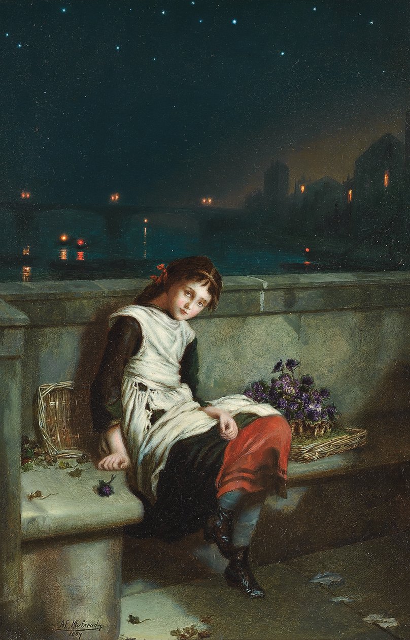 Od rana do nocy, 1889 autorstwa Augustus Edward Mulready