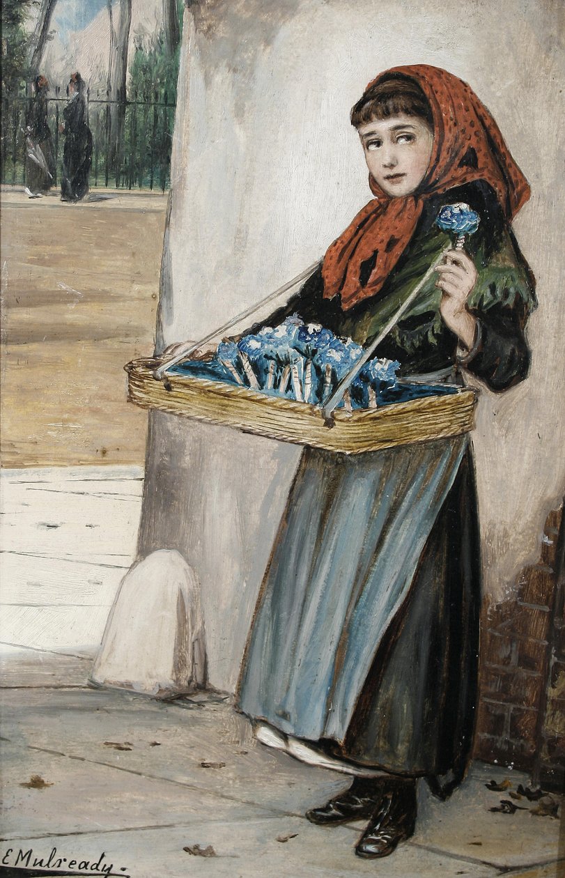 Oko na oczekiwanego nabywcę autorstwa Augustus Edwin Mulready