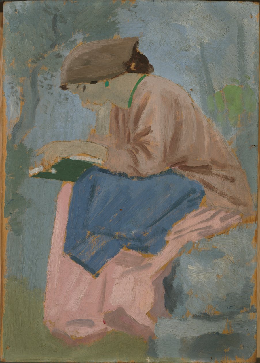 A Woman Reading - Provencal Study   1336871   pl       polish Successfully Translated  Original: Landskab med en hvilende jæger Translat: Landskab med en hvilende jæger 1282180 pl polish Successfully Translated Original: Faust!, from Les affiches illustré autorstwa Augustus John