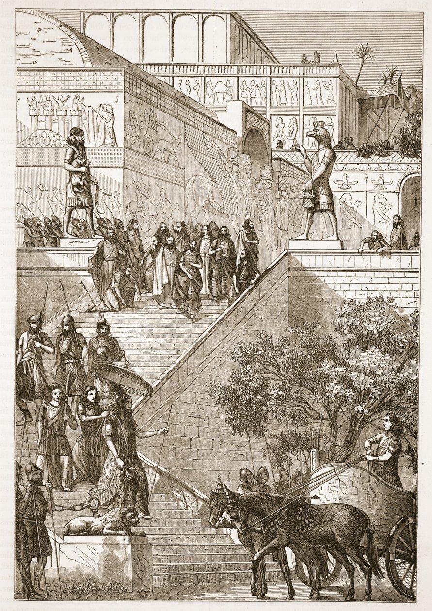 Pałac Kouyunjik, odrestaurowany autorstwa Austen Henry Layard