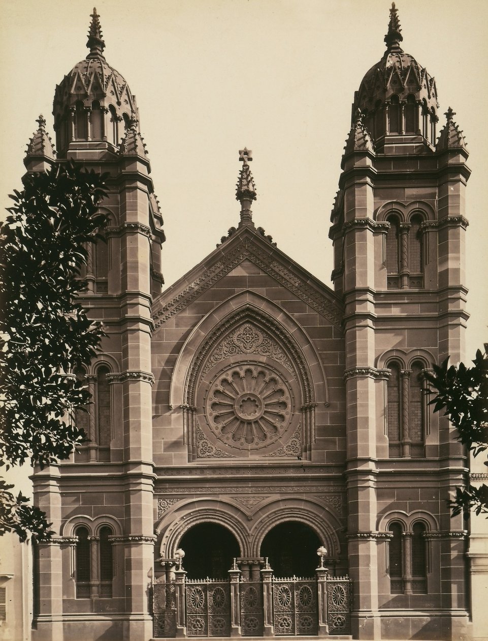 Fasada Wielkiej Synagogi w Sydney autorstwa Australian Photographer