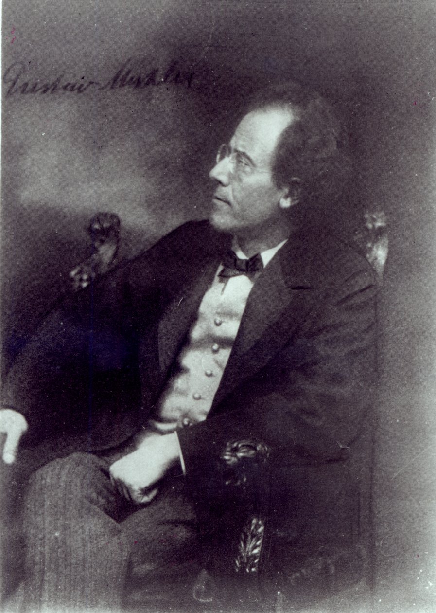 Portret Gustava Mahlera, ok. 1907 autorstwa Austrian Photographer