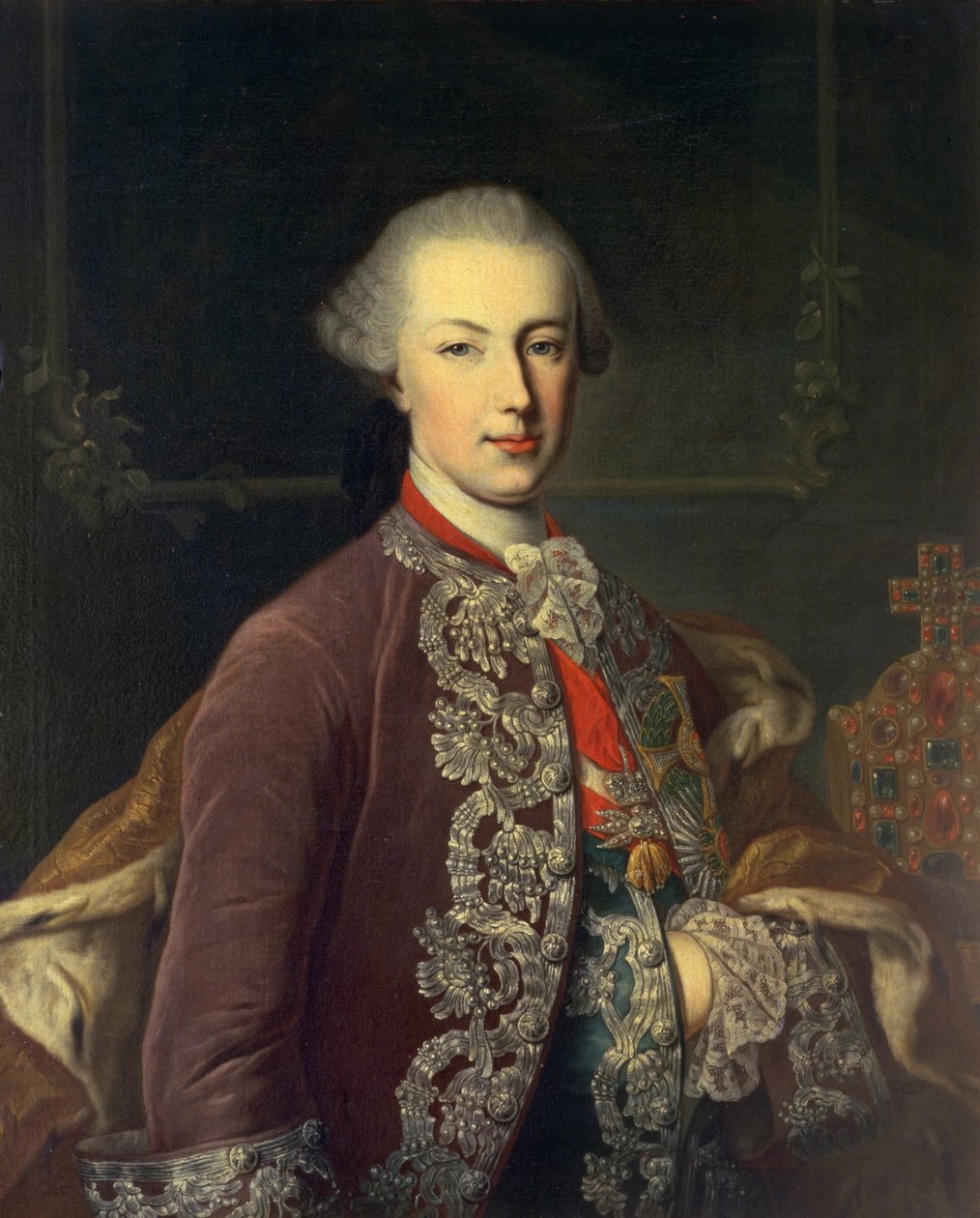 Cesarz Józef II Niemiec (1741-90) autorstwa Austrian School