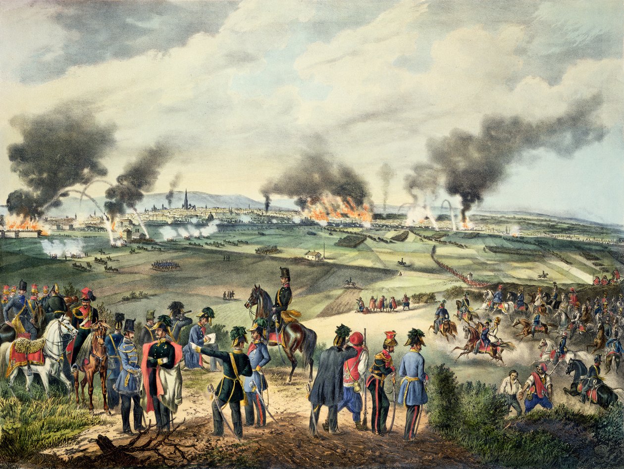 Oblężenie Wiednia, 28 października 1848 r. autorstwa Austrian School