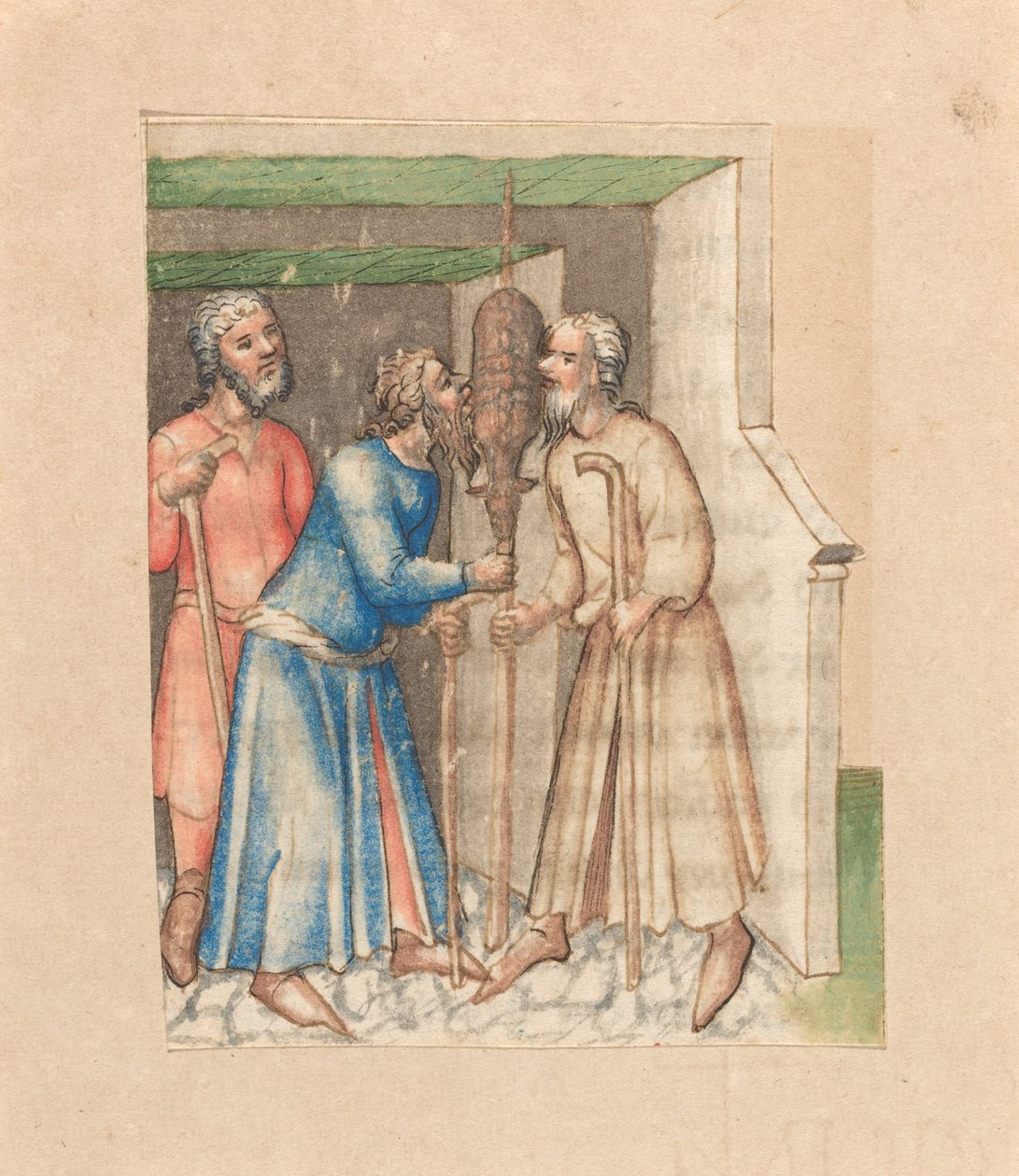Baranek Paschalny autorstwa Austrian 15th Century
