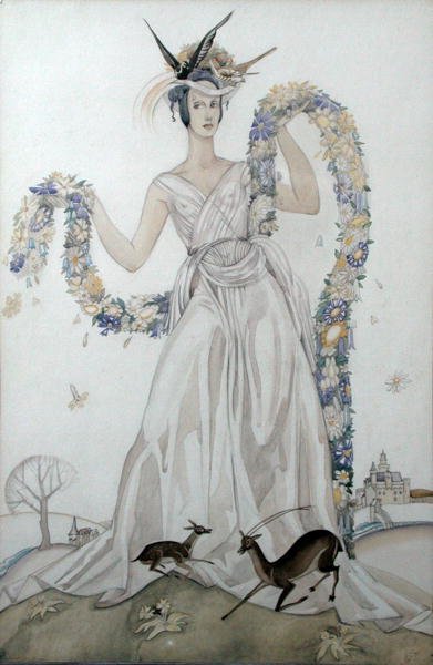 Wiosna autorstwa Averil Mary Burleigh