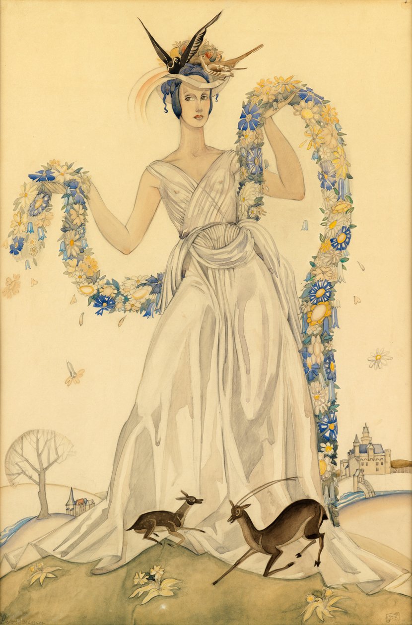 Tancerz autorstwa Averil Mary Burleigh