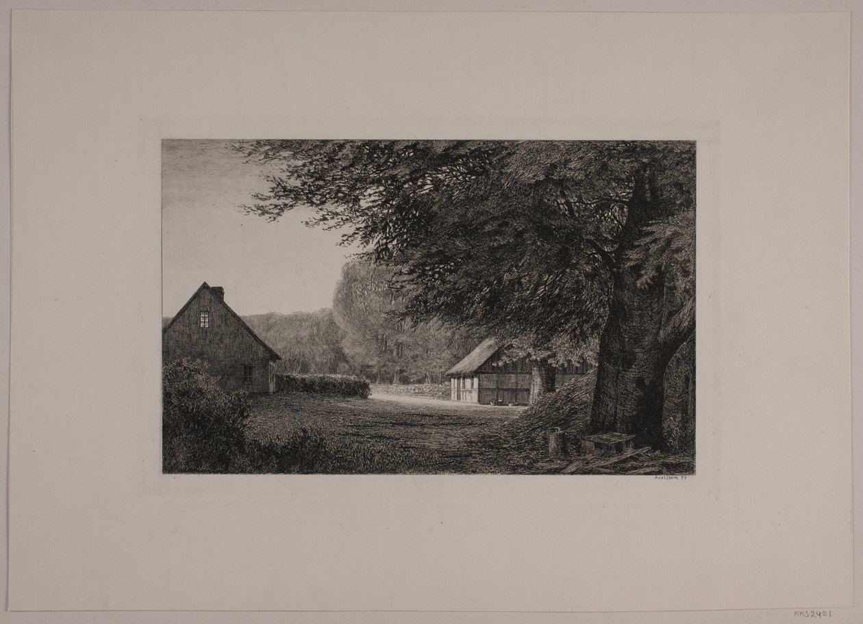 Skovlöperhuset autorstwa Axel Holm